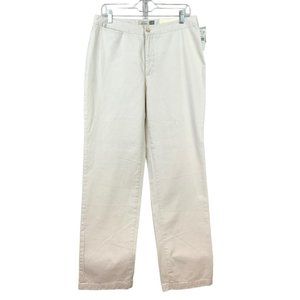 GAP Palisades Khakis Womens 12 Low Rise Slim Straight Leg Pants Jeans